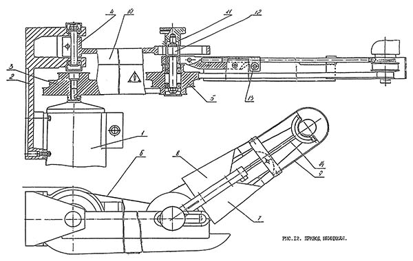 Привід шпинделя гравировального верстата 6Е463